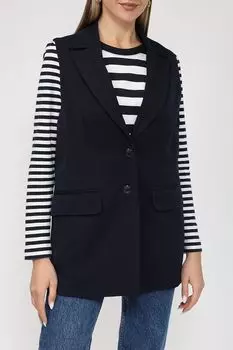 Однобортный костюмный жилет Auranna