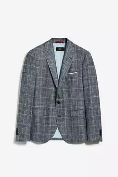 Однобортный пиджак в клетку Cinque