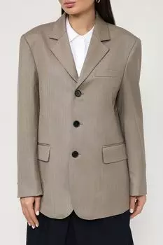 Однобортный жакет с добавлением шерсти Dunst