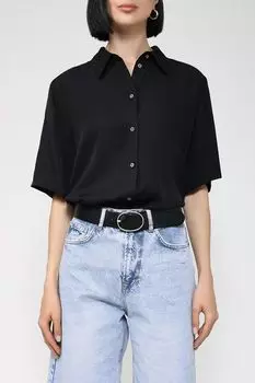 Однотонная блуза с коротким рукавом Marc O'Polo