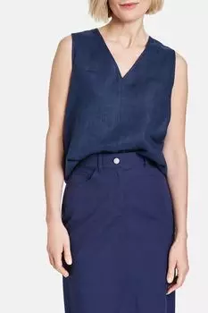 Однотонная блуза с V вырезом Gerry Weber