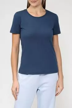 Однотонная футболка из хлопка Auranna