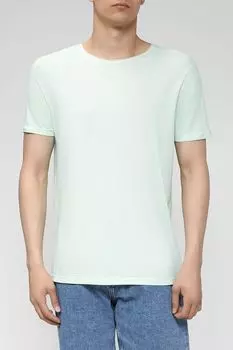 Однотонная футболка из хлопка Cinque