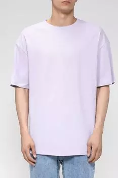 Однотонная футболка из хлопка Loft