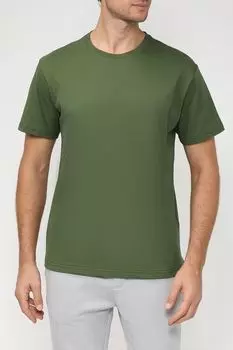 Однотонная футболка из хлопка MARCO DI RADI