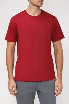 Однотонная футболка из хлопка MARCO DI RADI