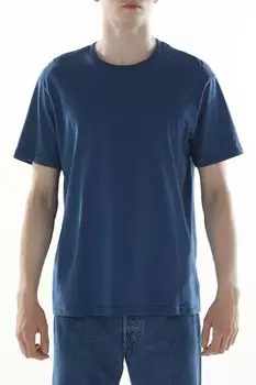 Однотонная футболка из хлопка MARCO DI RADI