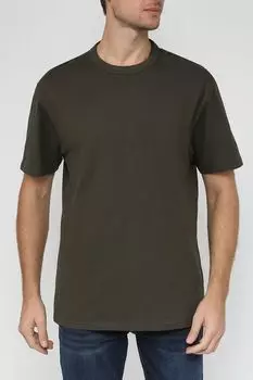 Однотонная футболка из хлопка OVS