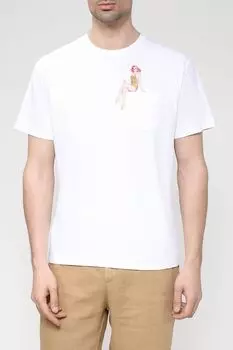 Однотонная футболка с карманом Bomboogie