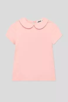 Однотонная футболка с воротником Питер Пэн GIOCO