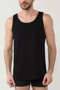 Однотонная футболка Schiesser