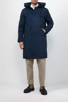 Однотонная парка с капюшоном MARCO DI RADI