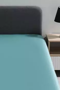 Однотонная простыня из хлопка Bassetti