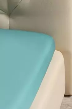 Однотонная простыня из сатина Bassetti