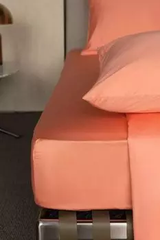 Однотонная простыня из сатина Mollen