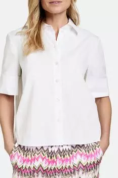 Однотонная рубашка с короткими рукавами Gerry Weber
