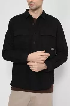 Однотонная рубашка с накладными карманами Loft