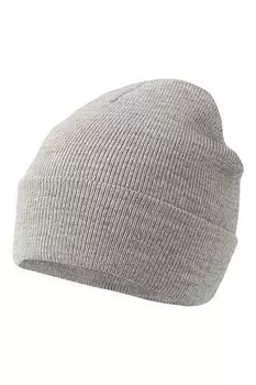 Однотонная шапка-бини с отворотом Blend