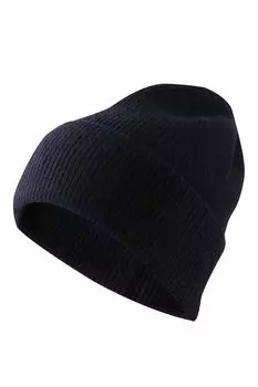 Однотонная шапка с отворотом BELUCCI