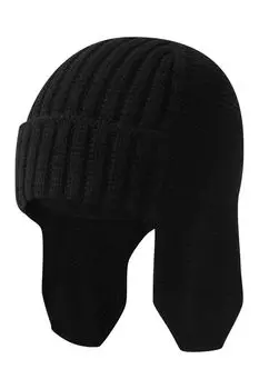 Однотонная шапка ушанка Canoe