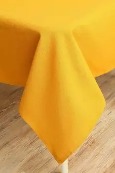 Однотонная скатерть из хлопка COINCASA