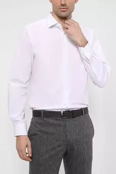 Однотонная сорочка Body fit Olymp