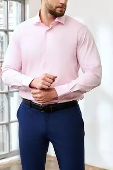 Однотонная сорочка из хлопка Dave Raball