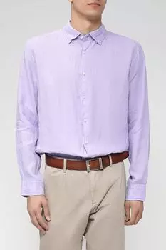 Однотонная сорочка из льна Cinque