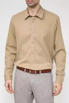 Однотонная сорочка прямого кроя Esprit Casual