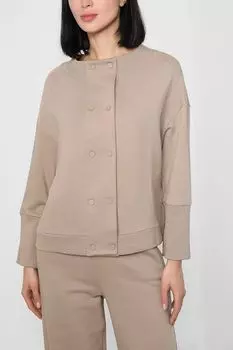 Однотонная толстовка из хлопка QUO