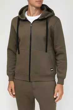 Однотонная толстовка на молнии MARCO DI RADI