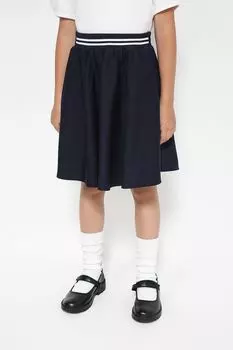 Однотонная юбка на эластичном поясе GIOCO