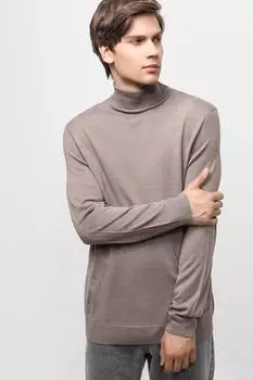 Однотонная водолазка из шерсти MARCO DI RADI