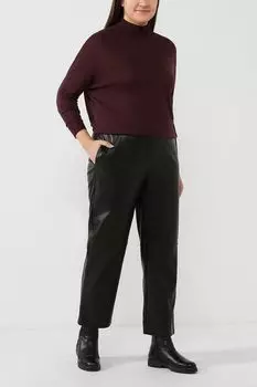 Однотонная водолазка из смесовой шерсти PERSONA BY MARINA RINALDI