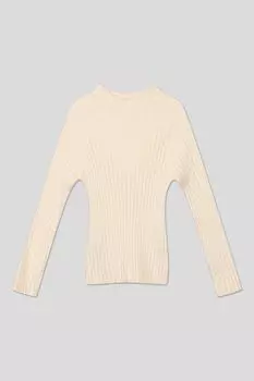 Однотонная водолазка в рубчик Mayoral