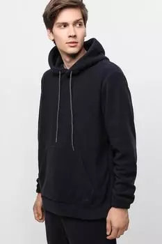 Однотонное худи из флиса MARCO DI RADI