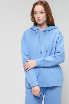 Однотонное худи из хлопка BELUCCI