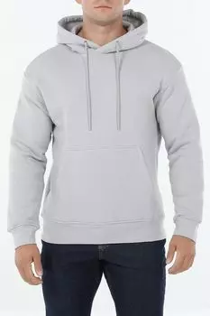 Однотонное худи из смесового хлопка MARCO DI RADI