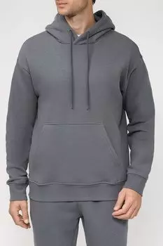 Однотонное худи из смесового хлопка MARCO DI RADI