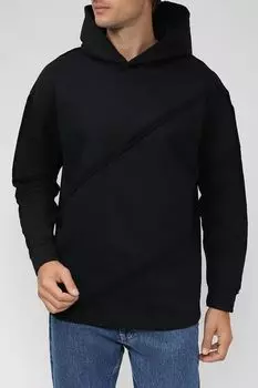 Однотонное худи с принтом MARCO DI RADI