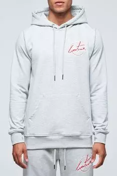 Однотонное худи с принтом The Couture Club