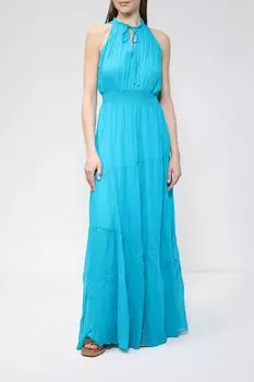 Однотонное платье макси без рукавов Perspective