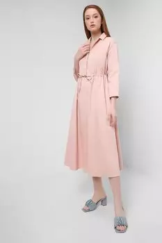 Однотонное платье с кулиской платье SABRINA SCALA