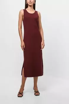 Однотонное платье с разрезами Marc O'Polo