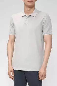 Однотонное поло из хлопка Cinque