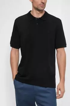 Однотонное поло из хлопка Marc O'Polo