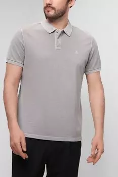 Однотонное поло из хлопка Marc O'Polo