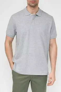 Однотонное поло из хлопка OVS