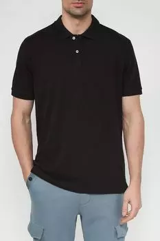 Однотонное поло из хлопка OVS