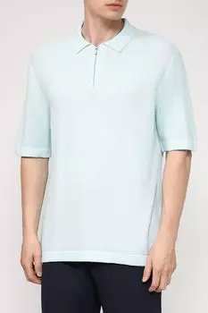 Однотонное поло на молнии Esprit Casual